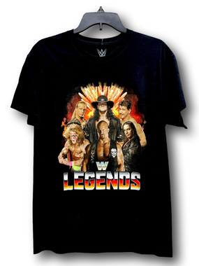 WWE Legends Wrestling Graphic T-Shirt - Size Medium - NWT